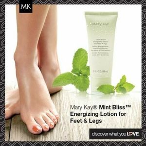 Mint bliss energizing  lotion for legs and feet